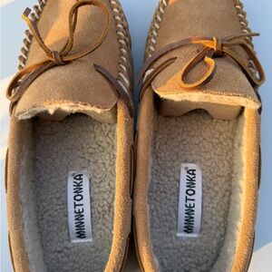 Minnetonka Cinnamon Moccasins Size 10EE